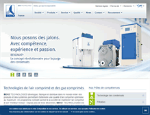 Tablet Screenshot of beko-technologies.fr